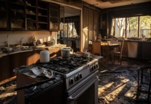 appliances fire damage interior